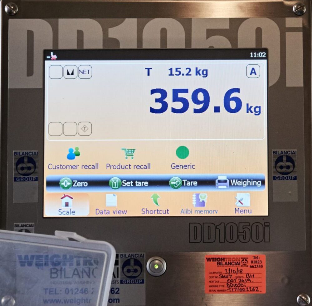Approved weighing scales provide crucial data in Sauerkrautathon World Record attempt