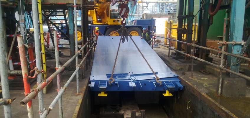 Weightron’s ‘new for old’ pit weighbridges at Ineos Chlorvinyls