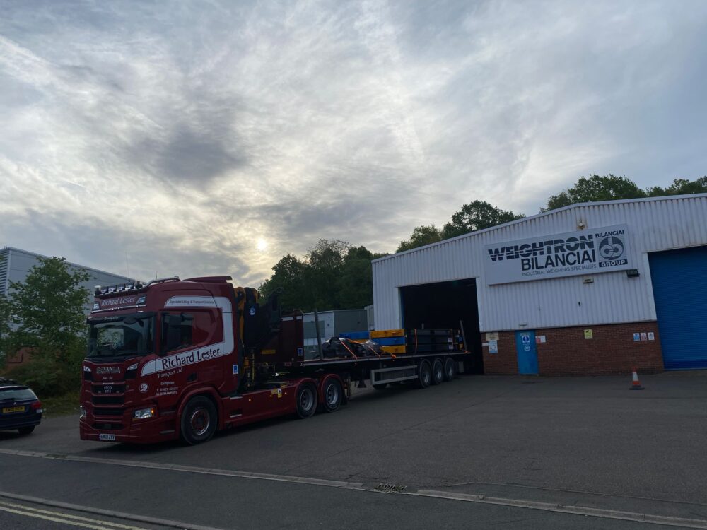 Flying the Flag – Parkerfarm Weighbridge customer shows support for Ukraine