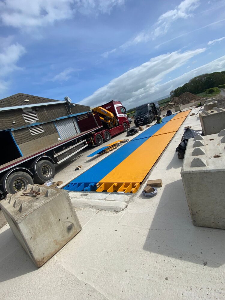 Flying the Flag – Parkerfarm Weighbridge customer shows support for Ukraine