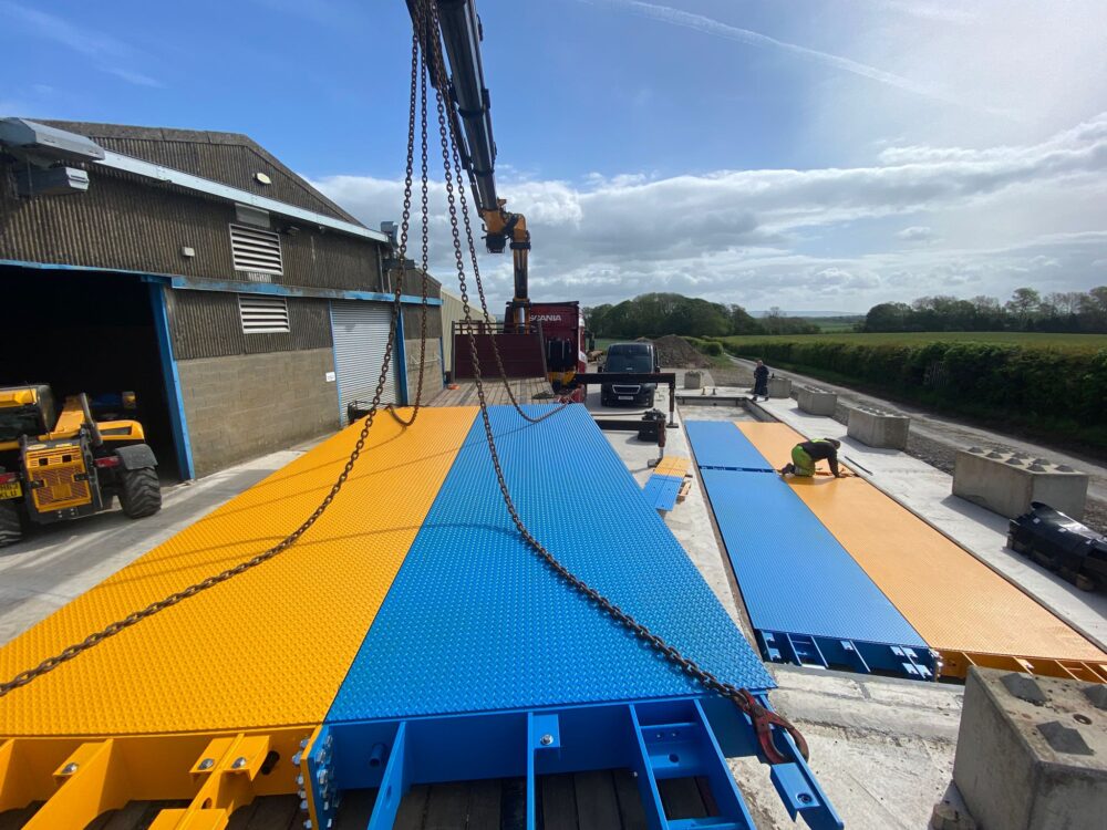 Flying the Flag – Parkerfarm Weighbridge customer shows support for Ukraine