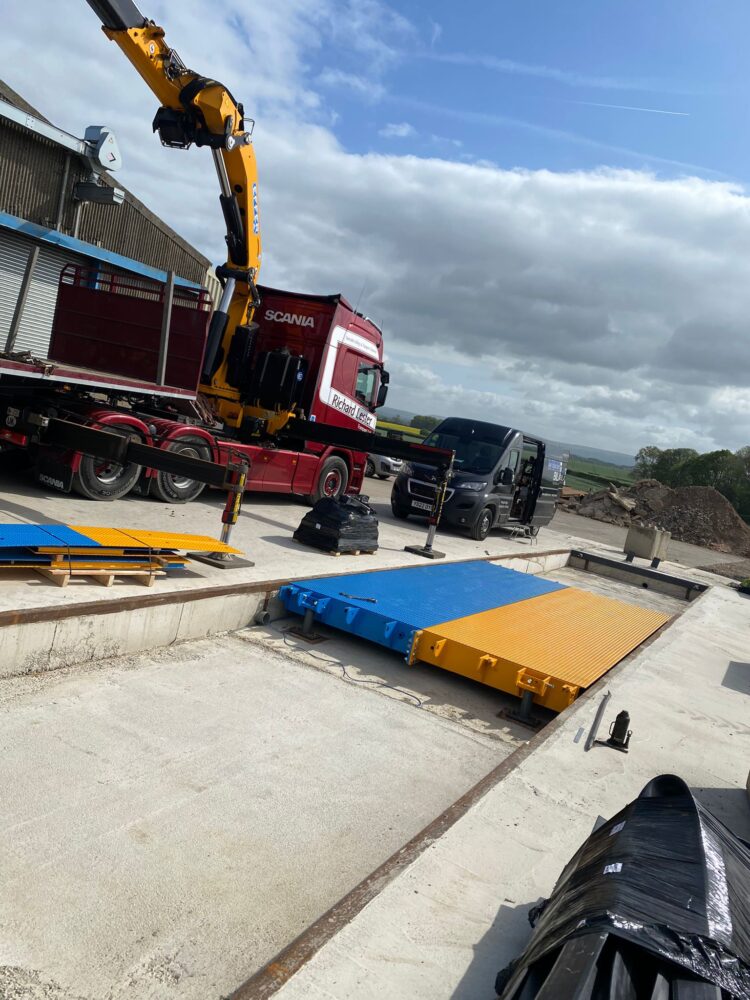 Flying the Flag – Parkerfarm Weighbridge customer shows support for Ukraine