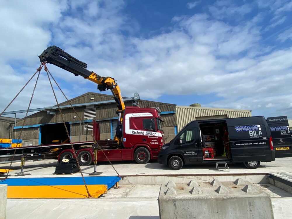 Flying the Flag – Parkerfarm Weighbridge customer shows support for Ukraine
