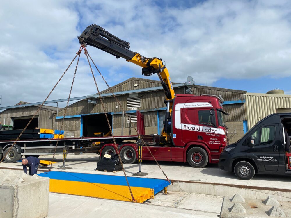 Flying the Flag – Parkerfarm Weighbridge customer shows support for Ukraine