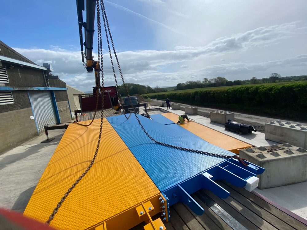 Flying the Flag – Parkerfarm Weighbridge customer shows support for Ukraine