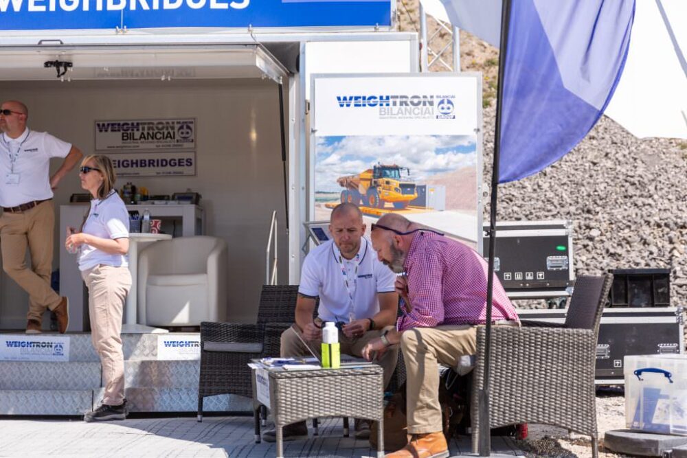 Weightron Bilanciai Exhibit at Hillhead 2022