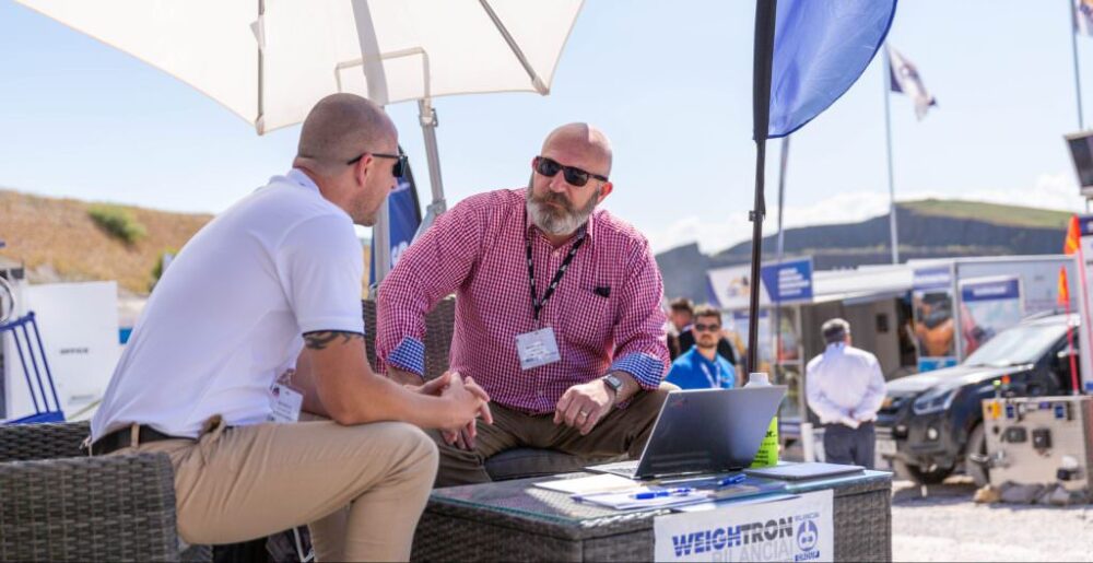 Weightron Bilanciai Exhibit at Hillhead 2022