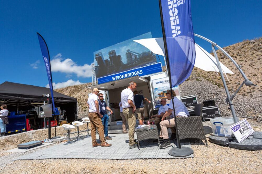 Weightron Bilanciai Exhibit at Hillhead 2022