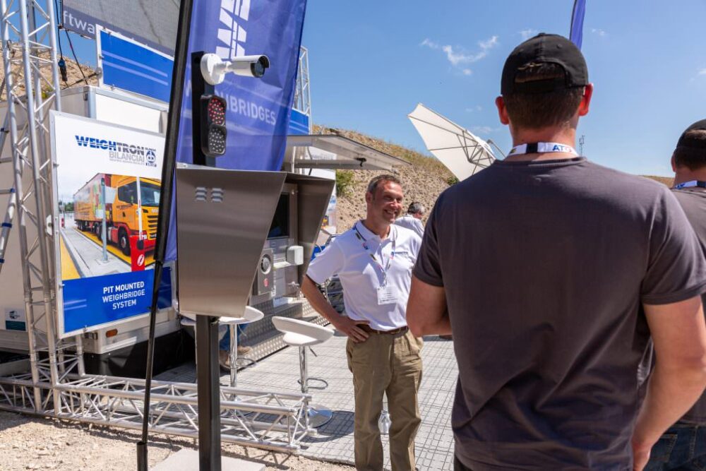 Weightron Bilanciai Exhibit at Hillhead 2022