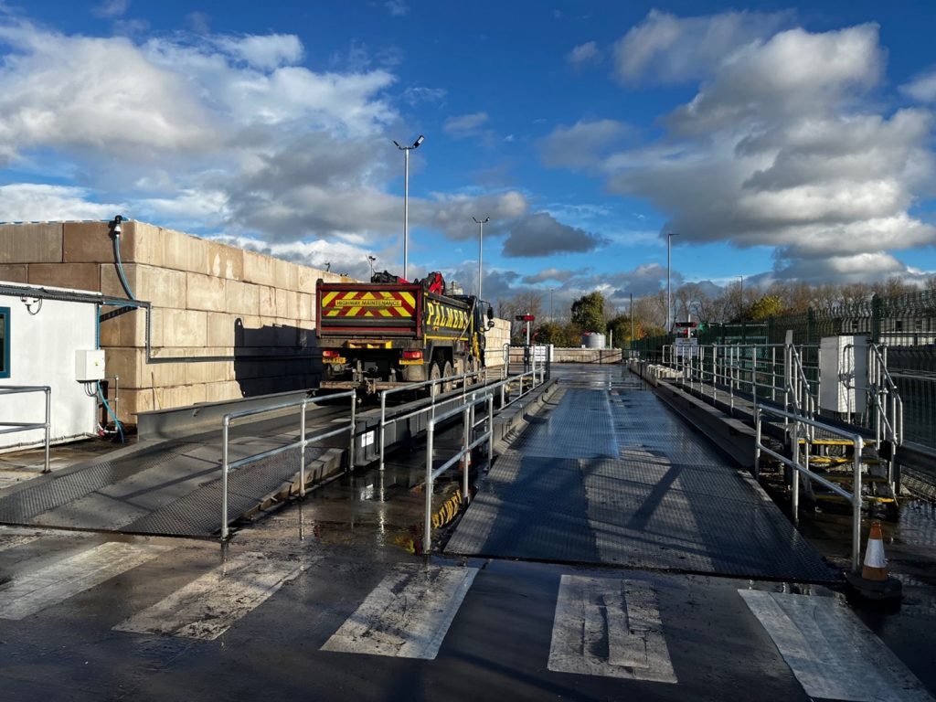 Titan Weighbridge for Timerpark Ltd in Leeds