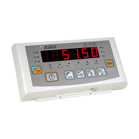 D70E Weight Indicator